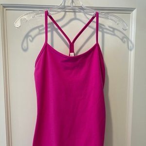 Lululemon Fuchsia Pink Active Tank Top (Sz 6) Great for Yoga!